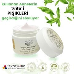 %100 Doğal Bebek Pişik Önleyici ve Onarıcı Rahatlatıcı Nemlendirici - Hassas Cilt - Pişik Krem 50ml